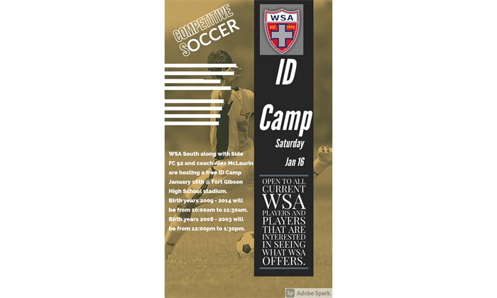 WSA South ID Camp - Jan 16